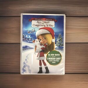 Mariah Carey's All I Want for Christmas Is You DVD 2017 Animated Movie Holiday